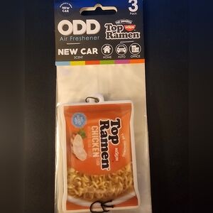 NWT Odd Sox Top Ramen 3 Pack Chicken Air Freshener